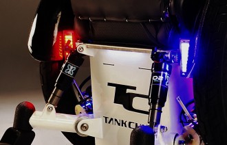 Cop Chair Picture Showing Lights